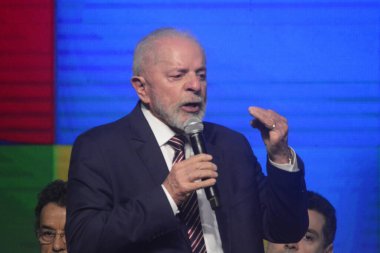 NATAL (RN), Brezilya 10 / 16 / 2024 - Cumhurbaşkanı Luiz Inacio Lula da Silva ve altı bakanıyla birlikte Natal 'daki Devlet Okulu' nda (jose aldenir / thews2)