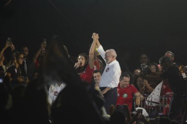 NATAL (RN), Brezilya 10 / 16 / 2024 - Cumhurbaşkanı Luiz Inacio Lula da Silva ve altı bakanıyla birlikte bu öğleden sonra Natal 'daki Devlet Okulu' nda