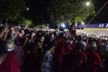 NATAL (RN), Brezilya 10 / 16 / 2024 - Cumhurbaşkanı Luiz Inacio Lula da Silva ve altı bakanıyla birlikte bu öğleden sonra Natal 'daki Devlet Okulu' nda