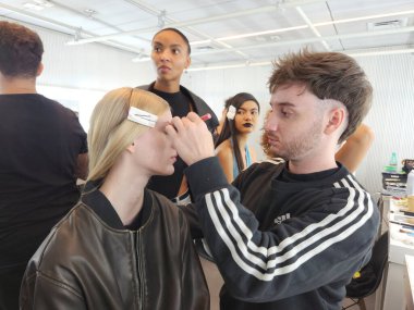 Sao Paulo (SP), Brezilya 10 / 16 / 2024 - Sao Paulo moda haftasında, Iguatemi alışveriş merkezinde (Leco Viana / Thenews2)