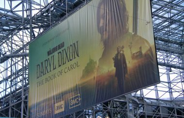 16 Ekim 2024, New York, ABD: İşçiler New York Comic Con 2024 'te 17-20 Ekim 2024 tarihleri arasında Manhattan, New York' taki Javits Kongre Merkezi 'nde yapılan son rötuşları yaparken görülüyor. (niyi fote / the new ws2)