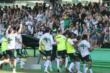 CURITIBA (PR), 10 / 17 / 2024 - SOCCER / BRAZILIAN CUP / SUB 20 / CORITIBA VS PALMEIRAS - Palmeiras oyuncusu Talys, Coritiba ve Palmeiras arasındaki maç sırasında Brezilya Kupası Sub 20 (edson de souza / thenews2) için geçerli)