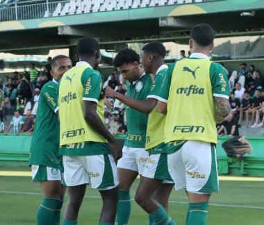 CURITIBA (PR), 10 / 17 / 2024 - SOCCER / BRAZILIAN CUP / SUB 20 / CORITIBA VS PALMEIRAS - Palmeiras oyuncusu Luighi, Coritiba ve Palmeiras arasındaki maç sırasında Brezilya Kupası Sub 20 (edson de souza / thenews2)