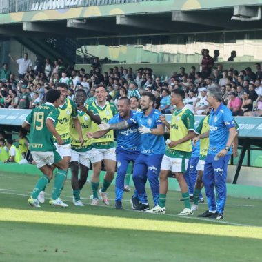 CURITIBA (PR), 10 / 17 / 2024 - SOCCER / BRAZILIAN CUP / SUB 20 / CORITIBA VS PALMEIRAS - Palmeiras oyuncusu Luighi, Coritiba ve Palmeiras arasındaki maç sırasında Brezilya Kupası Sub 20 (edson de souza / thenews2)