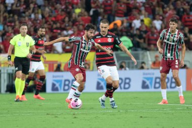 Rio de Janeiro (RJ), 10 / 17 / 2024 - BRAZILIAN / FLAMENGO / FLUMINENSE / RJ - Brezilya serisi A 2024 'ün 30. turu için geçerli, gazeteci Mario Filho Stadyumu' nda (Maracana) (erica martin / thenews2))