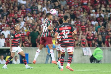 Rio de Janeiro (RJ), 10 / 17 / 2024 - BRAZILIAN / FLAMENGO / FLUMINENSE / RJ - Carlos Alcaraz ve Kaua Elias arasında oynanan maçta, Brezilya serisi A 2024 'ün 30. turu (erica martin / thenews2)