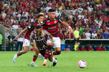 Rio de Janeiro (RJ), 10 / 17 / 2024 - BRAZILIAN / FLAMENGO / FLUMINENSE / RJ - Brezilya serisi A 2024 'ün 30. turu için geçerli, gazeteci Mario Filho Stadyumu' nda (Maracana) (erica martin / thenews2))