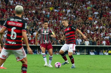 Rio de Janeiro (RJ), 10 / 17 / 2024 - BRAZILIAN / FLAMENGO / FLUMINENSE / RJ - Player Ganso, Flamengo ve Fluminense arasındaki maç sırasında, Brezilya serisi A 2024 'ün 30. raundunda geçerli, (erica Martin / thenews2)