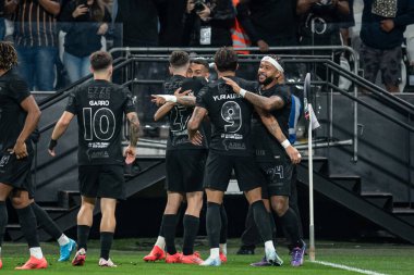Sao Paulo (SP), Brezilya 10 / 17 / 2024 - Corinthians ve Athletico-PR arasında oynanan maçta hakem Wilton Pereira de Sampaio, Brezilya Futbol Şampiyonası 'nın 30. turu (ronaldo barreto / thews2)