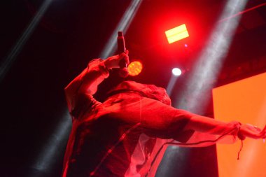 NATAL (NR), Brezilya 10 / 18 / 2024 - Ana Frango Eletrico, 18 Ekim 2024 Cuma akşamı Natal kentinde düzenlenen MADA Festivali sırasında. (Fotoğraf: Jos Aldenir / Thenews2 / Depozito Fotoğrafları) 