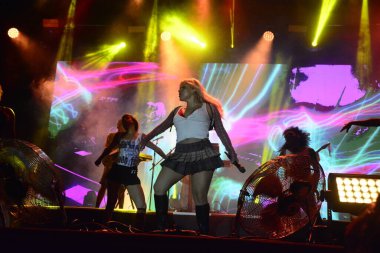 NATAL (NR), Brezilya 10 / 18 / 2024 - Şarkıcı Duda Beat, 18 Ekim 2024 Cuma gecesi Natal kentinde düzenlenen MADA Festivali sırasında gerçekleştirildi. (Fotoğraf: Jos Aldenir / Thenews2 / Depozito Fotoğrafları) 
