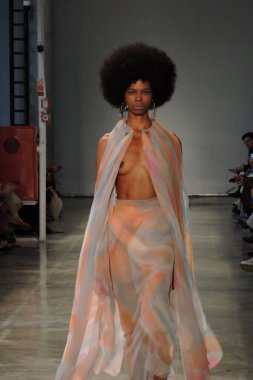 Sao Paulo (SP), 10 / 18 / 2024 - FASHION / SHOW / SPFW / N58 - Sao Paulo Moda Haftası N58 'deki Sao Paulo Moda Şovu markası. (Leandro Chemalle / Yeniler 2)