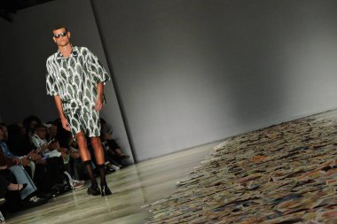 Sao Paulo (SP), 10 / 19 / 2024 - Ibirapuera Park 'taki Brezilya Kültür Pavyonu' nda, Sao Paulo Moda Haftası 'nın (SPFW) altıncı gününde Rafael Caetano markasının moda şovu. (Leandro Chemalle / Yeniler 2)