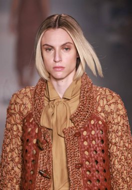 Sao Paulo (SP), 10 / 18 / 2024 - Sao Paulo Moda Haftası 'nın beşinci gününde Sou de Algodao moda gösterisi (SPFW), Brezilya Kültür Pavyonu' nda, başkentin güneyinde, Ibirapuera Park 'ta. 