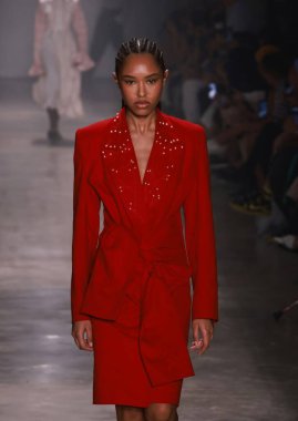 Sao Paulo (SP), 10 / 18 / 2024 - Sao Paulo Moda Haftası 'nın beşinci gününde Sou de Algodao moda gösterisi (SPFW), Brezilya Kültür Pavyonu' nda, başkentin güneyinde, Ibirapuera Park 'ta. 