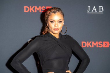 18. Yıllık DKMS Galası. 17 Ekim 2024, New York, New York, ABD: Andra Day 17 Ekim 2024 tarihinde New York 'ta düzenlenen 18. (M10 'lar / Haberler 2) 