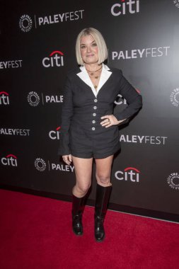 NEW YORK, NEW YORK - 18 Ekim 2024: Mary Catherine Garrison, PaleyFest 2024 yılında New York 'ta Paley Müzesi' nde yapılan 