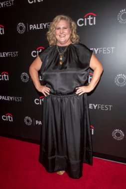 NEW YORK, NEW YORK - 18 Ekim 2024: Bridget Everett, PaleyFest 2024 yılında New York 'ta The Paley Museum' da yapılan 