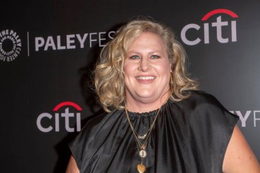 NEW YORK, NEW YORK - 18 Ekim 2024: Bridget Everett, PaleyFest 2024 yılında New York 'ta The Paley Museum' da yapılan 