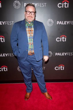 NEW YORK, NEW YORK - 18 Ekim 2024: Michael Cyril Creighton, PaleyFest 2024 yılında New York 'ta Paley Müzesi' nde yapılan 