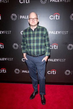 NEW YORK, ABD - 20 Ekim 2024: Mark Proksch, PaleyFest 2024 'te New York' ta Paley Müzesi 'nde yapılan 