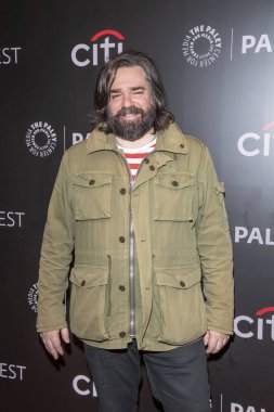NEW YORK, ABD - 20 Ekim 2024: Matt Berry, PaleyFest 2024 'te New York' ta Paley Müzesi 'nde yapılan 
