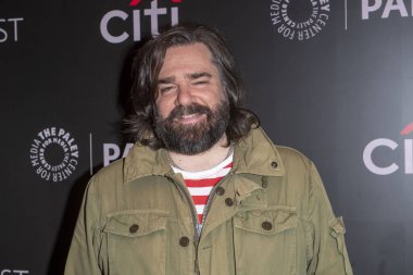 NEW YORK, ABD - 20 Ekim 2024: Matt Berry, PaleyFest 2024 'te New York' ta Paley Müzesi 'nde yapılan 