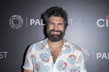 NEW YORK, ABD - 20 Ekim 2024: Kayvan Novak, PaleyFest 2024 'te New York' ta Paley Müzesi 'nde yapılan 