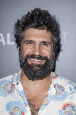 NEW YORK, ABD - 20 Ekim 2024: Kayvan Novak, PaleyFest 2024 'te New York' ta Paley Müzesi 'nde yapılan 