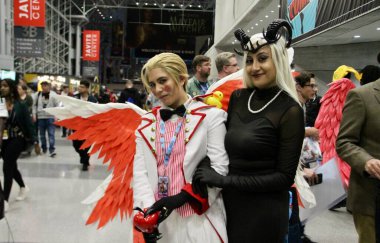 New York Comic Con 2024. 18 Ekim 2024, New York, ABD: The New York Comic Con 2024 'ün çok daha kalabalık ikinci günü 17-20 Ekim 2024 tarihleri arasında Manhattan' daki Javits Kongre Merkezi 'nde (niyi fote / theenews2)