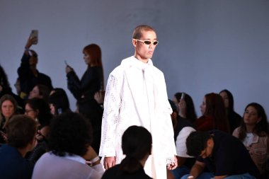 Sao Paulo (SP), 10 / 20 / 2024 FASHION / SHOW / SPFW / N58 - David Lee moda şovu Sao Paulo Moda Haftası 'nın (SPFW) yedinci gününde, başkentin güneyindeki Ibirapuera Park' taki Brezilya Kültür Pavyonu 'nda. (Leco Viana / Newws2)