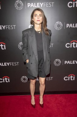NEW YORK, ABD - 20 Ekim 2024: Keri Russell PaleyFest 2024 'te The Paley Museum' da (M10 / Thenews2) 