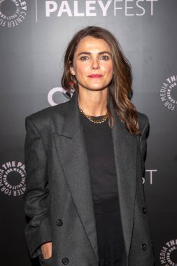 NEW YORK, ABD - 20 Ekim 2024: Keri Russell PaleyFest 2024 'te The Paley Museum' da (M10 / Thenews2) 