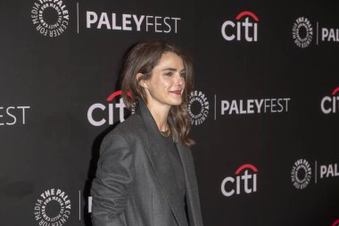 NEW YORK, ABD - 20 Ekim 2024: Keri Russell PaleyFest 2024 'te The Paley Museum' da (M10 / Thenews2) 