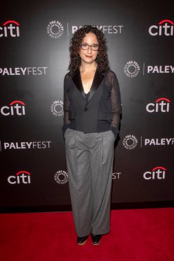 NEW YORK, ABD - 20 Ekim 2024: Debora Cahn PaleyFest 2024 'te The Paley Museum' da (M10 / Thenews2) 