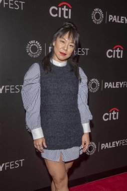 NEW YORK, ABD - 20 Ekim 2024: Ali Ahn, PaleyFest 2024 'te The Paley Museum' da (M10 / Thenews2) 