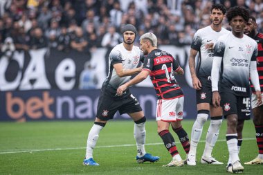 Sao Paulo (SP), 10 / 20 / 2024 - BRAZIL CUP / CORINTHIANS FLAMENGO - Corinthians ve Flamengo arasındaki maç, Brezilya Futbol Kupası yarı finalinin ikinci ayağı için geçerli, bu Pazar öğleden sonra (Ronaldo Barreto / Thenews2) 