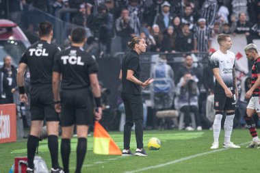 Sao Paulo (SP), 10 / 20 / 2024 - BRAZIL CUP / CORINTHIANS VS FLAMENGO - Corinthians ve Flamengo arasında oynanan karşılaşmada teknik direktör Filipe Luis, Brezilya Futbol Kupası (Ronaldo Barreto / Thenews2)