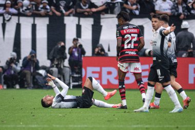Sao Paulo (SP), 10 / 20 / 2024 - BRAZIL CUP / CORINTHIANS FLAMENGO - Corinthians ve Flamengo arasındaki maç, Brezilya Futbol Kupası yarı finalinin ikinci ayağı için geçerli, bu Pazar öğleden sonra (Ronaldo Barreto / Thenews2) 