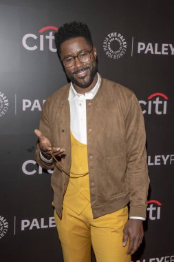 22 Ekim 2024 - New York, ABD: Nate Burleson 22 Ekim 2024 tarihinde New York 'ta Paley Müzesi' nde 