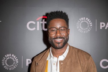 22 Ekim 2024 - New York, ABD: Nate Burleson 22 Ekim 2024 tarihinde New York 'ta Paley Müzesi' nde 