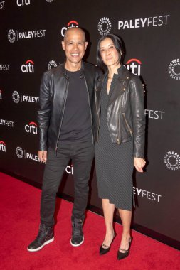 22 Ekim 2024 - New York, ABD: (L-R) Vladimir Duthiers ve Lisa Ling, PaleyFest 2024 yılında New York 'taki Paley Müzesi' nde 