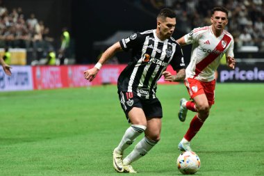 BELO HORIZONTE (MG), 10/22/2024- LIBERTADORES CUP/ ATLETICO-BRA/RIVER PLATE-ARG - Player Paulinho during the match between Atletico and River Plate, valid for the Libertadores Cup, held at the Arena MRV stadium, in the city of Belo Horizonte, this Tu clipart