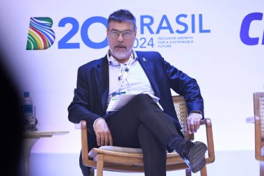 Sao Paulo (sp), 10 / 24 / 2024 b20 / zirve / brasil dario werthein, werthein grubunun CEO 'su,' insan sermayesinin kilidini açmak: insanları küresel güçlüklere karşı nasıl koruyup güçlendirecektir '(leco viana / thews2)) 