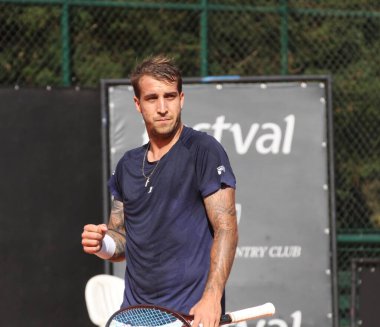 Curitiba (pr), Brazil 10 / 26 / 2024 - fernando meligeni (bra) tenis oyuncusu juan manuel Cerundolo (arg) 6 / 4 ve 6 / 0 (edson de souza / thenews2) 'yi yendikten sonra finale çıkacak)