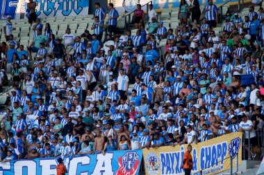 Fortaleza (ce), 10 / 26 / 2024 Brezilya / Serie b / ceara vs paysandu - ceara (ce) taraftarları paysandu (pa) maçında, fortaleza 'daki castelao arena' da 2024 Brezilya şampiyonluk serisi b 'nin 34. (Lc Moreira / Thews2)