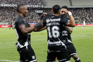 Fortaleza (ce), 10 / 26 / 2024 - Erick pulga from ceara score and his goal in the game between ceara (ce) against paysandu (pa), for the 34. round of the 2024 Brazil Championship series b. (Lc Moreira / Thews2)