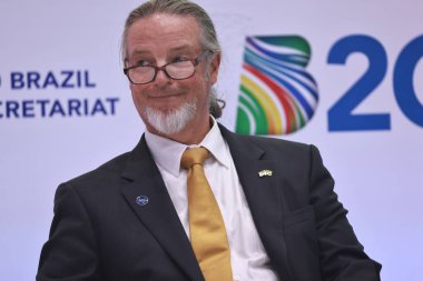 Sao Paulo (sp), 10 / 25 / 2024 - büyükelçi, ABD baş tarım müzakerecisi Doug McKalip, ticaret bakanları toplantısında: G20 ticaret bakanlarının g20 sırasında gerçekleştirilen çalışmalar hakkındaki görüşlerini paylaşacakları yer. (Leco Viana / Newws2)