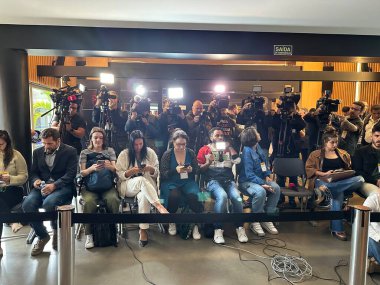 Sao Paulo (sp), Brezilya 10 / 27 / 2024 - sao paulo tarcisio de freitas valisi, oy verdi ve Morumbi 'deki miguem de cervantes okulunda (oslaim brito / theenews2)