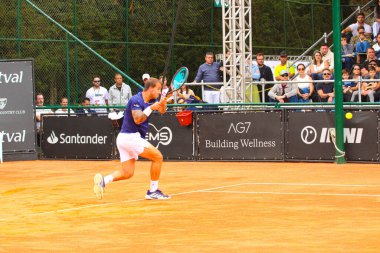 Curitiba (pr), 10 / 27 / 2024 - ATP meydan okuyucu curitiba finalinde, tenisçi Jaime faria (por) Felipe meligeni 'yi (bra) 6 / 4 6 / 4 yendi ve orta sahada oynanan maçta şampiyon oldu. (Edson de souza / The Newws2)